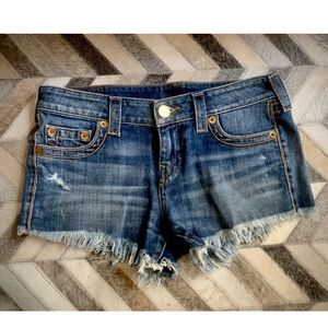 True Religion Keira Mid Rise Short 26
